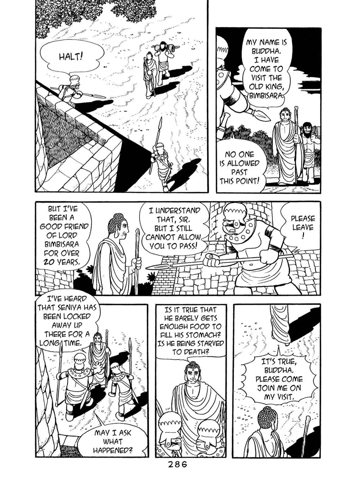 Buddha Chapter 65 page 12 - Chapter 65: King Ajatasattu's Smile
