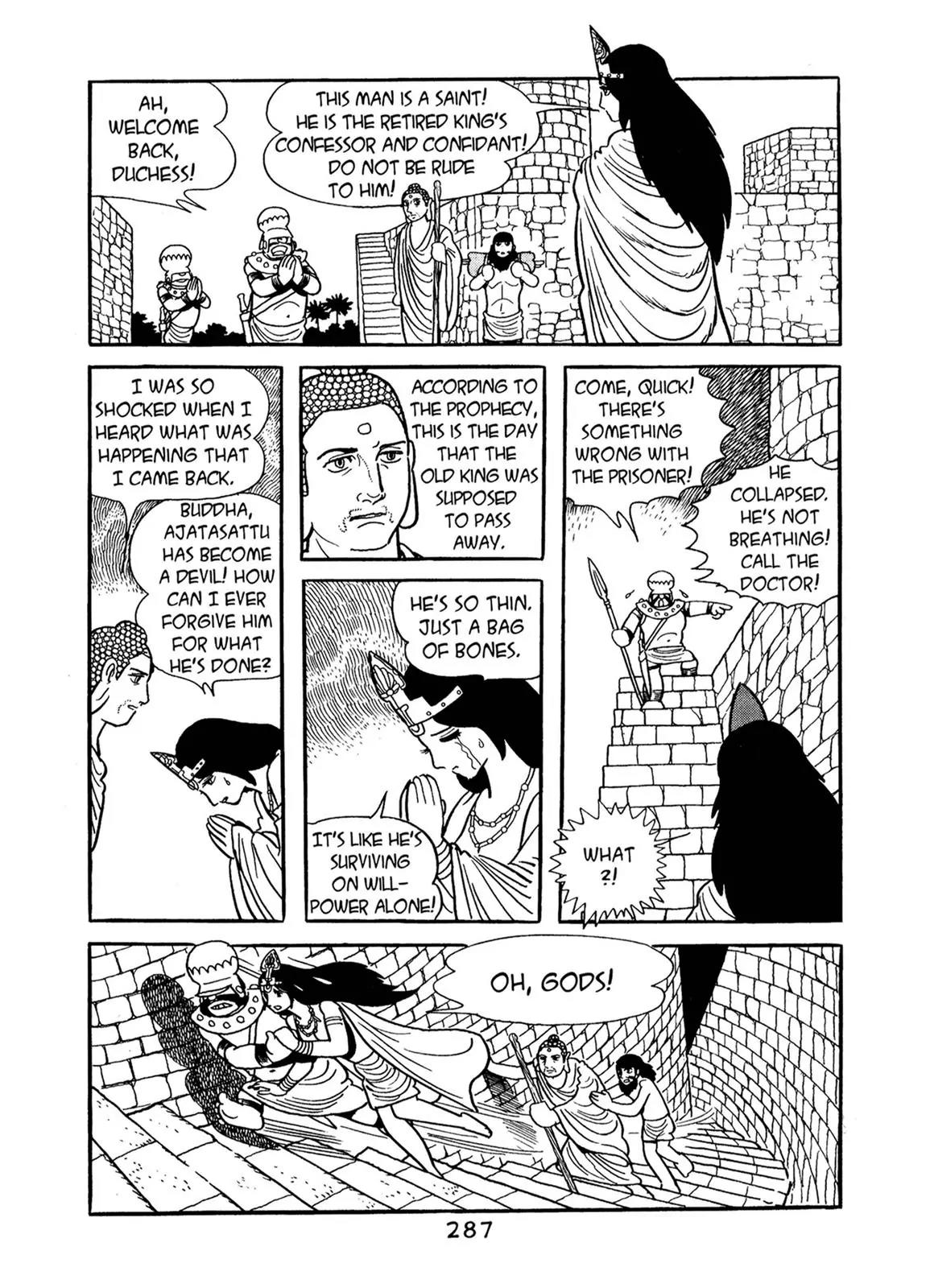 Buddha Chapter 65 page 13 - Chapter 65: King Ajatasattu's Smile