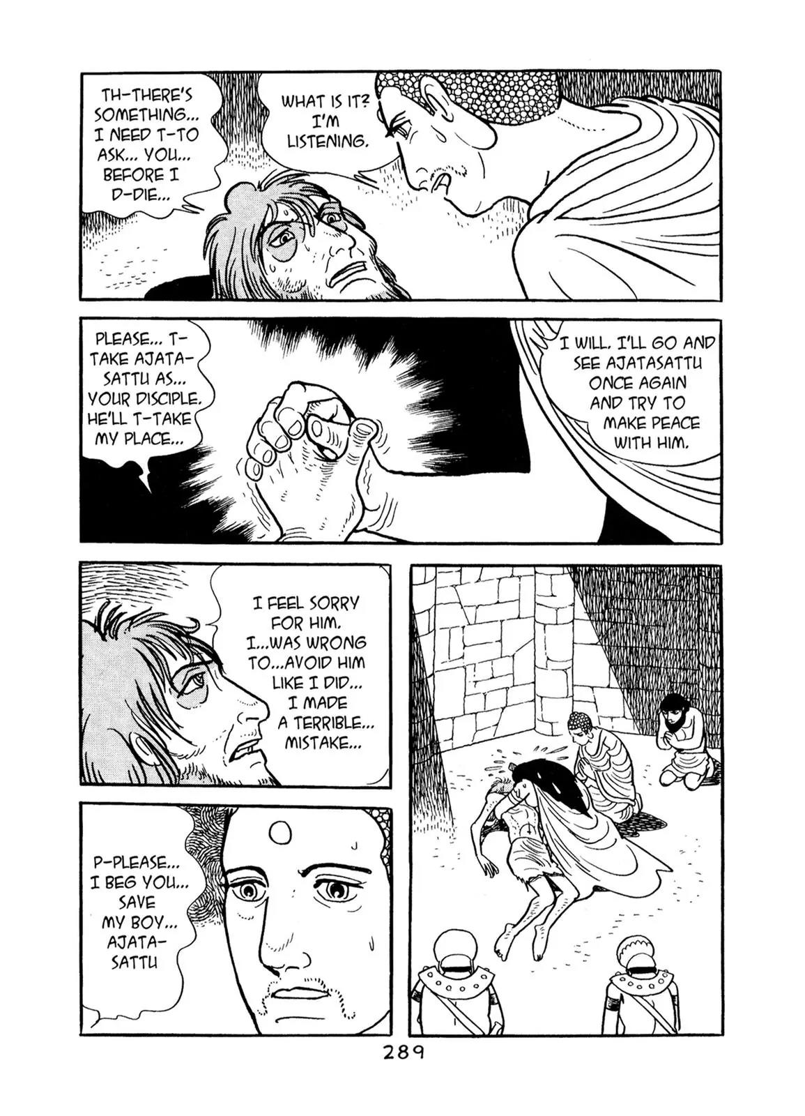 Buddha Chapter 65 page 15 - Chapter 65: King Ajatasattu's Smile