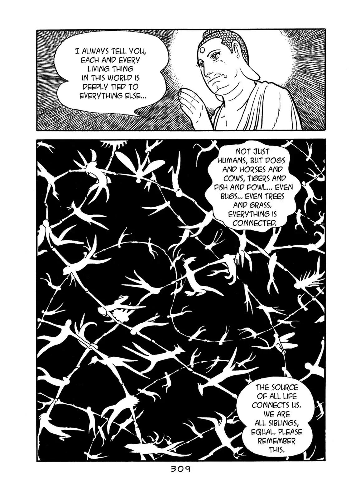 Buddha Chapter 65 page 35 - Chapter 65: King Ajatasattu's Smile