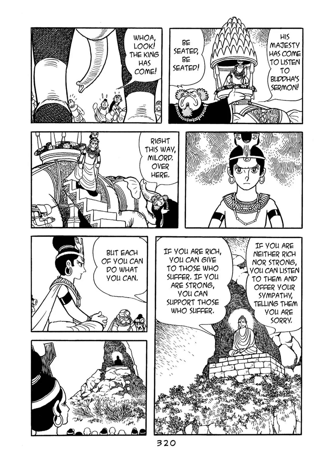 Buddha Chapter 65 page 46 - Chapter 65: King Ajatasattu's Smile