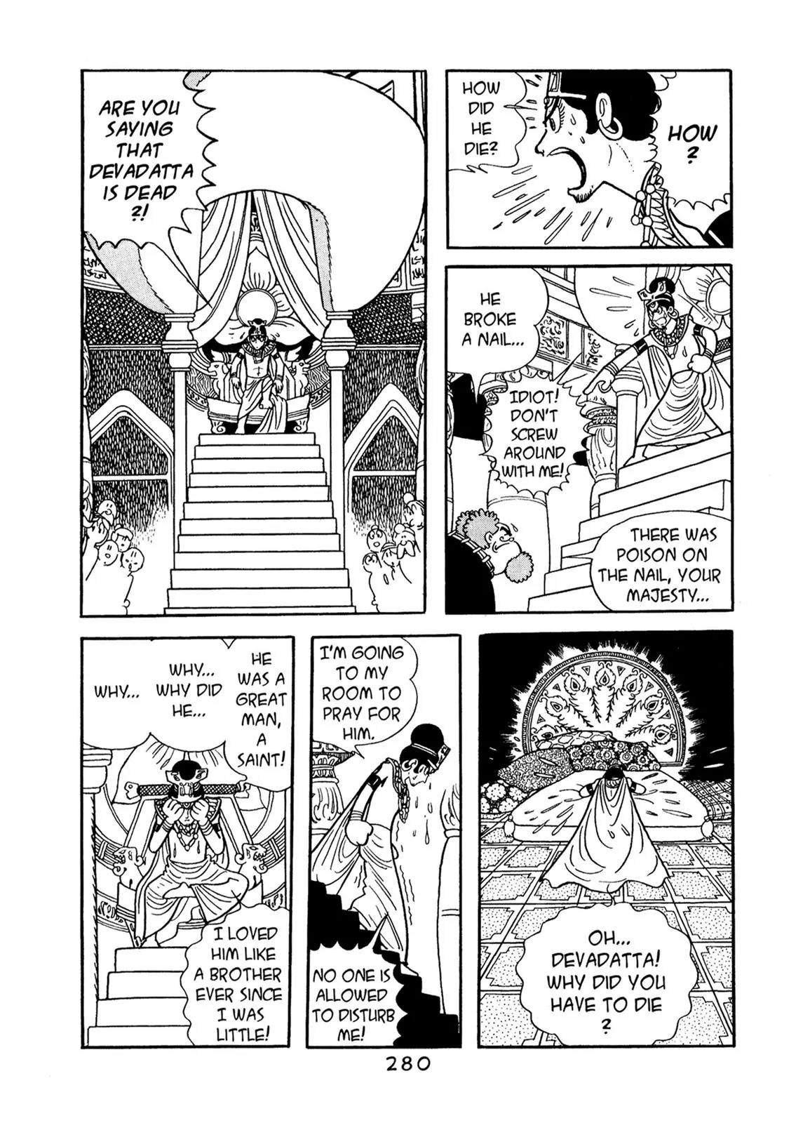 Buddha Chapter 65 page 6 - Chapter 65: King Ajatasattu's Smile