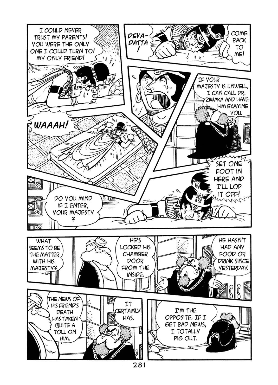 Buddha Chapter 65 page 7 - Chapter 65: King Ajatasattu's Smile