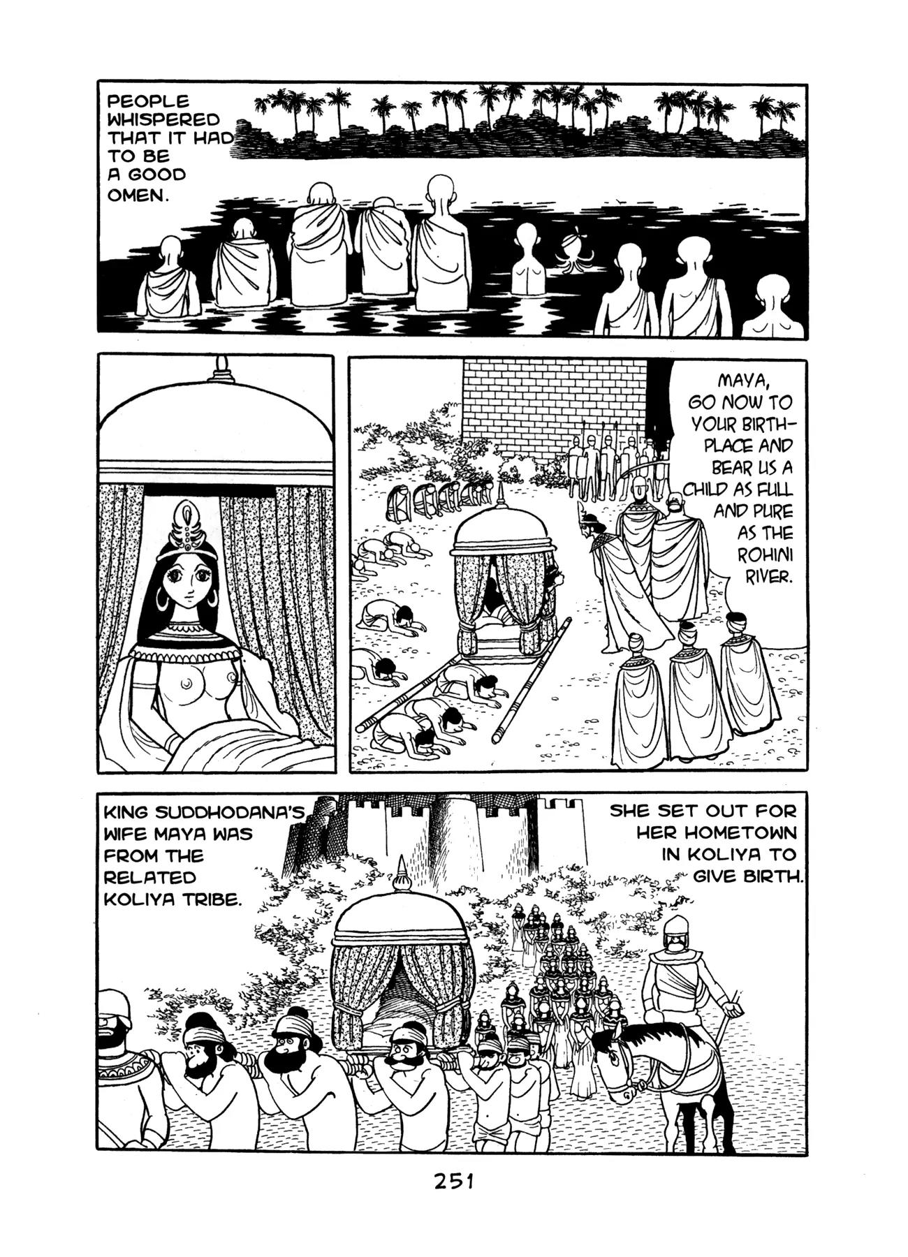 Buddha Chapter 7 page 3 - Chapter 7: The Birth