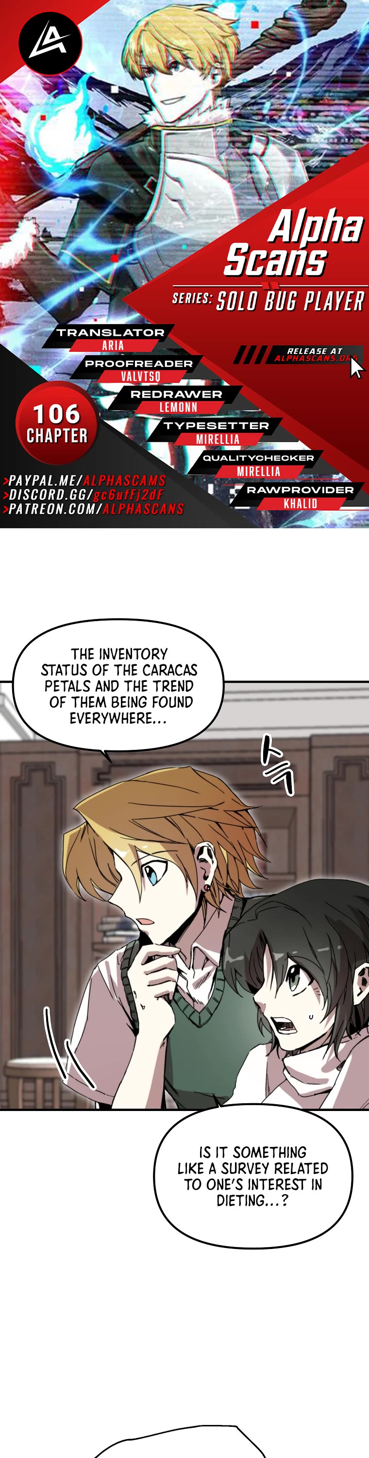 Bug Player Chapter 106 page 1 - Chapter 106