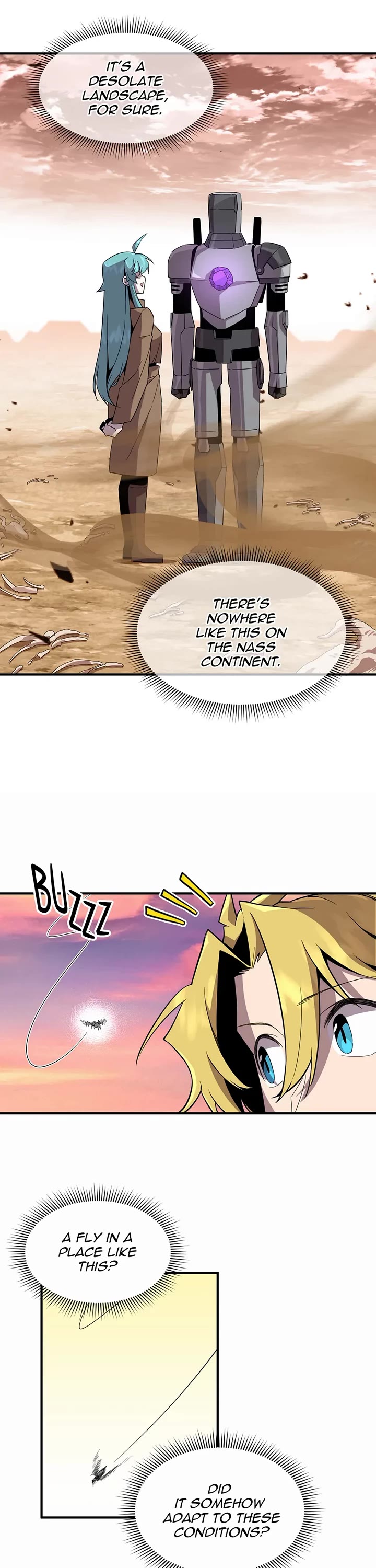 Bug Player Chapter 142 page 11 - Chapter 142: New Arid Landscape