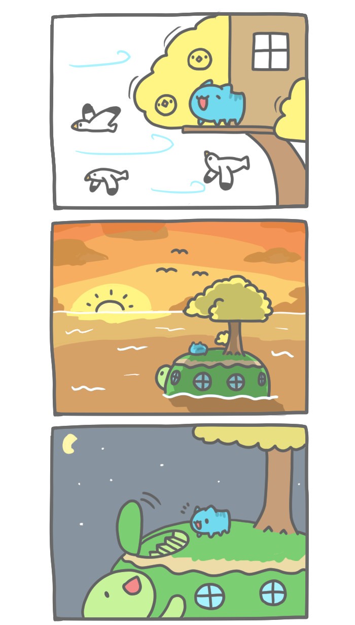 BugCat-Capoo Chapter 134 page 3 - Chapter 134 : Turtle Island Vacation