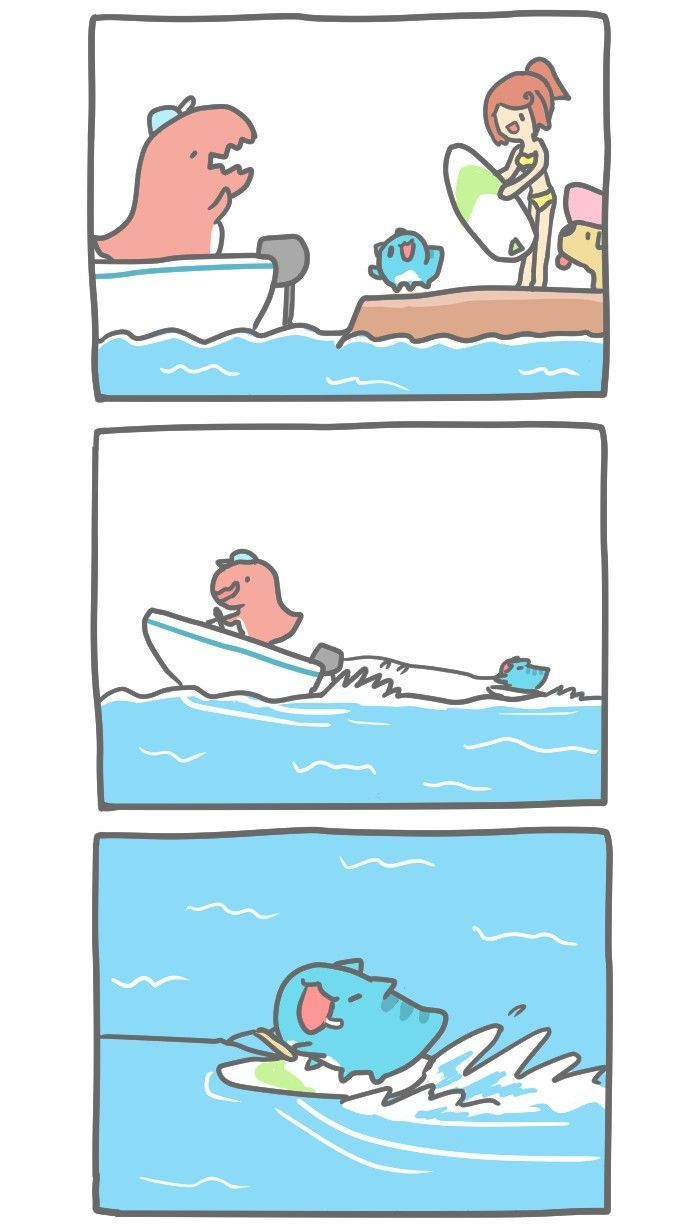 BugCat-Capoo Chapter 32 page 2 - Chapter 32 : Surfing