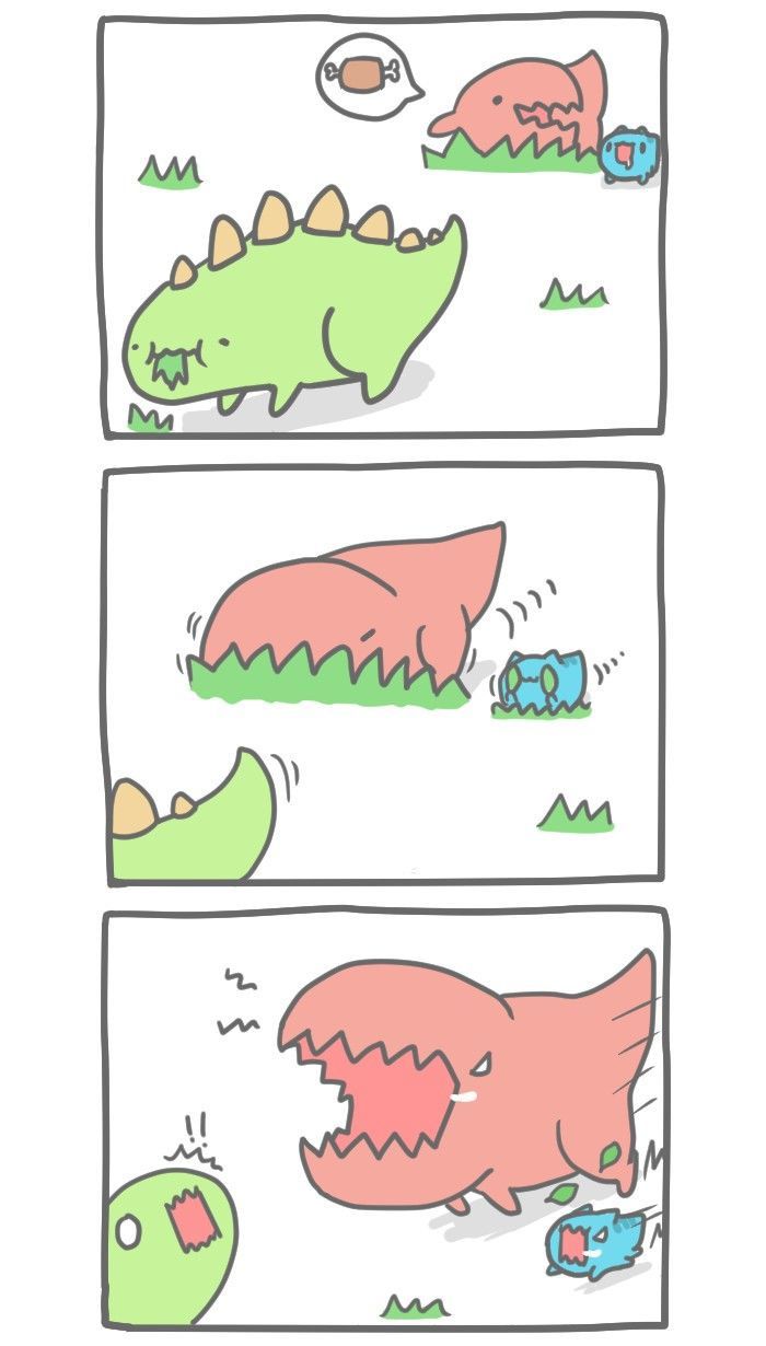 BugCat-Capoo Chapter 7 page 4 - Chapter 7 : Big Sis Dinosaur