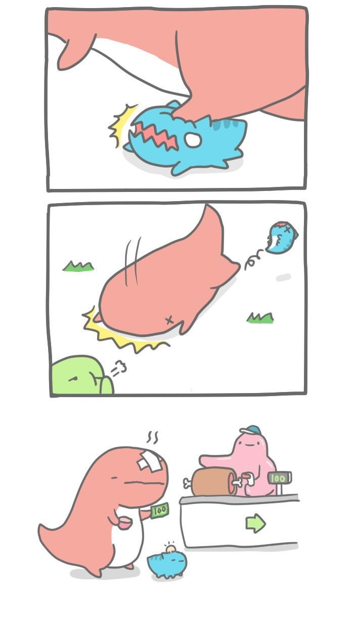 BugCat-Capoo Chapter 7 page 5 - Chapter 7 : Big Sis Dinosaur