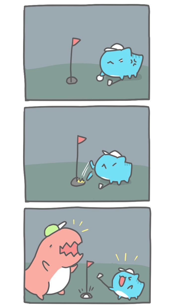 BugCat-Capoo Chapter 91 page 6 - Chapter 91 : Golfing