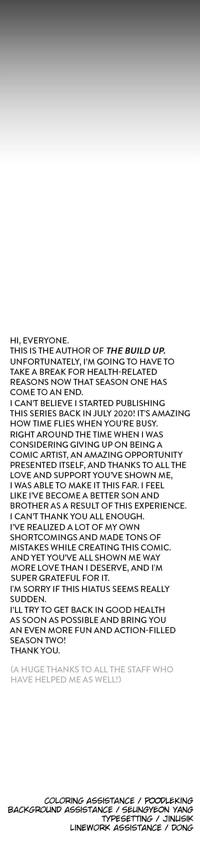 Build Up Chapter 157 page 61 - Chapter 157: Episode 157 (Season 1 Finale)