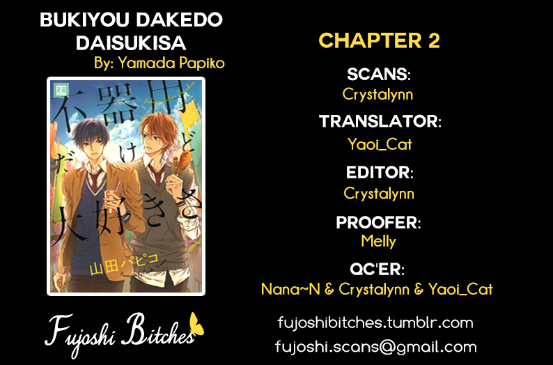 Bukiyou Dakedo Daisuki sa Chapter 2.2 page 1 - Chapter 2 v2 : It's awkward but I love you 2