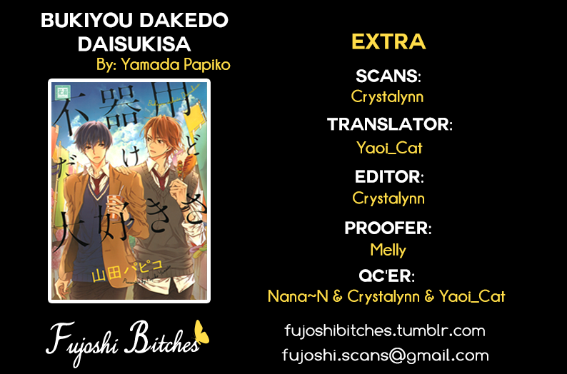 Bukiyou Dakedo Daisuki sa Chapter 6 page 1 - Chapter 6 : It's awkward but I want to love you [End]