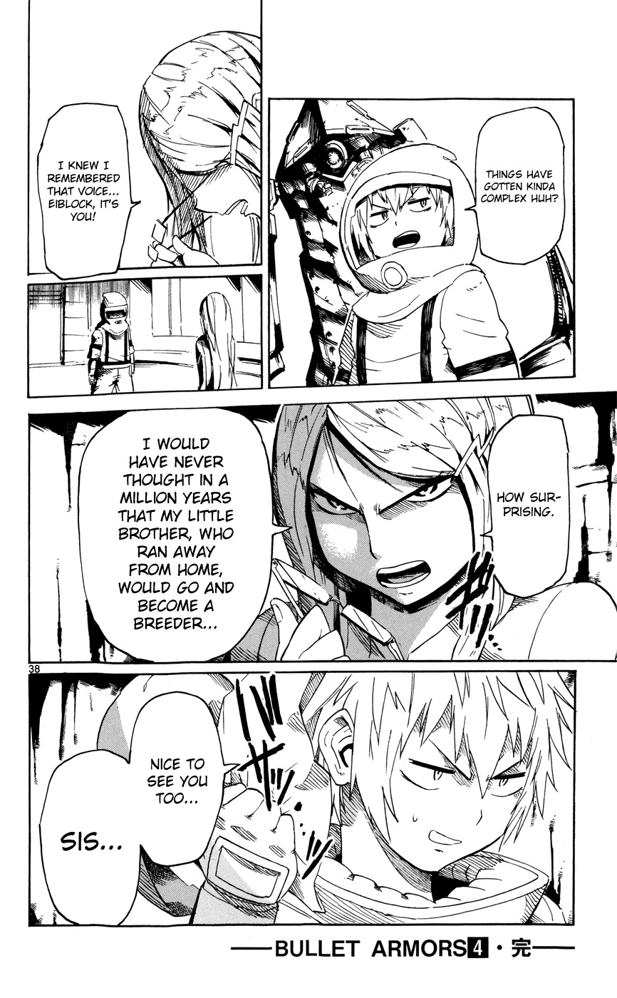 Bullet Armors Chapter 19 page 38 - Chapter 19: Tremor Researcher