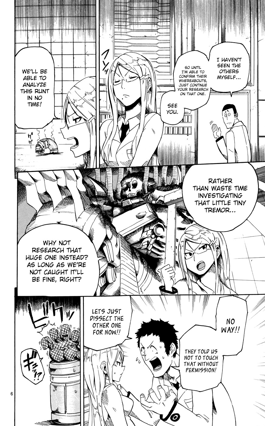 Bullet Armors Chapter 19 page 6 - Chapter 19: Tremor Researcher
