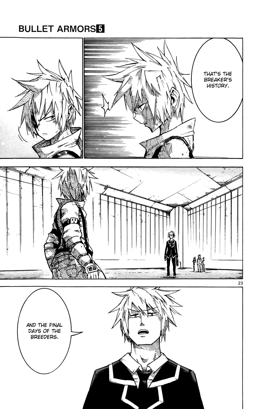 Bullet Armors Chapter 23 page 23 - Chapter 23: As a Brother