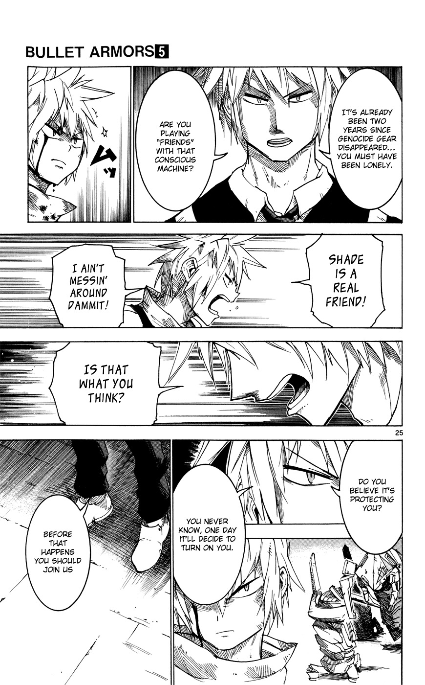 Bullet Armors Chapter 23 page 25 - Chapter 23: As a Brother