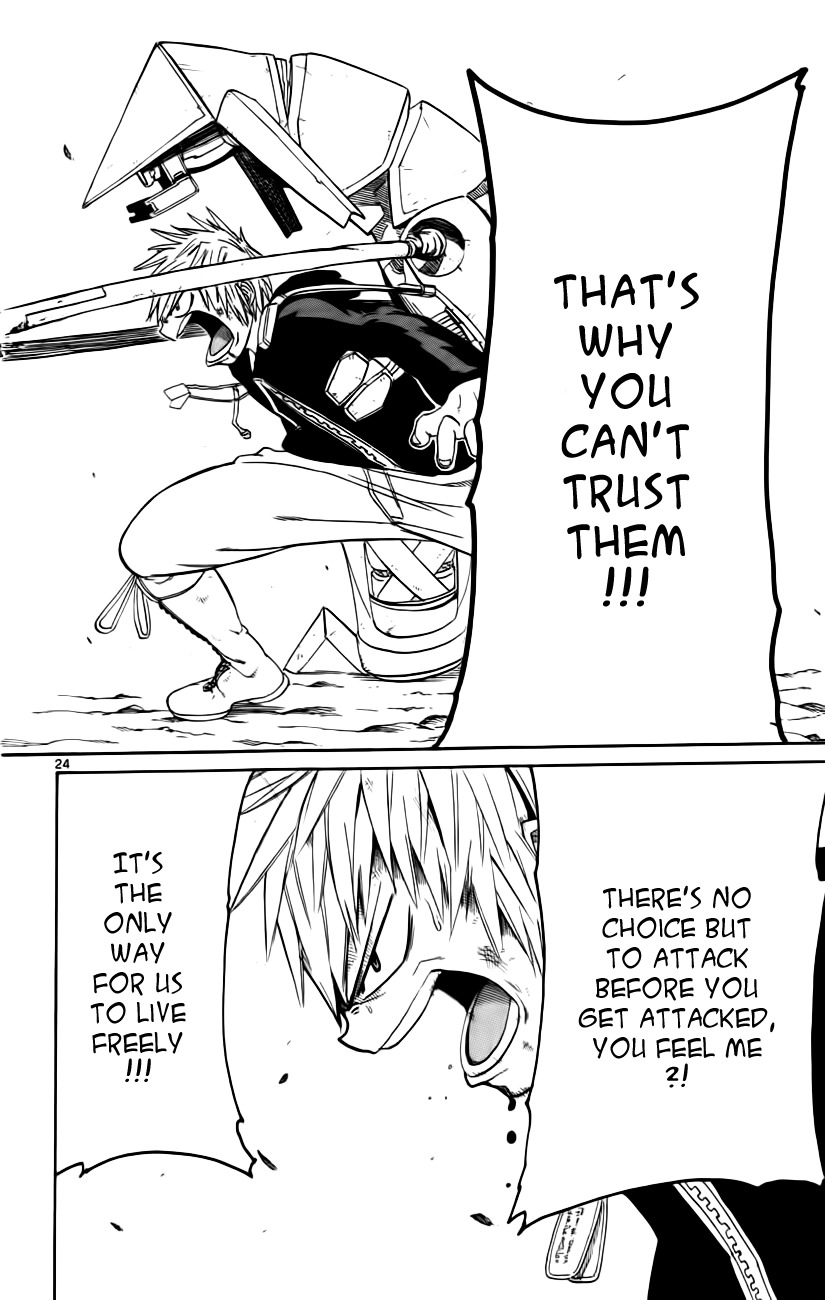 Bullet Armors Chapter 6 page 24 - Chapter 6: The Same Question