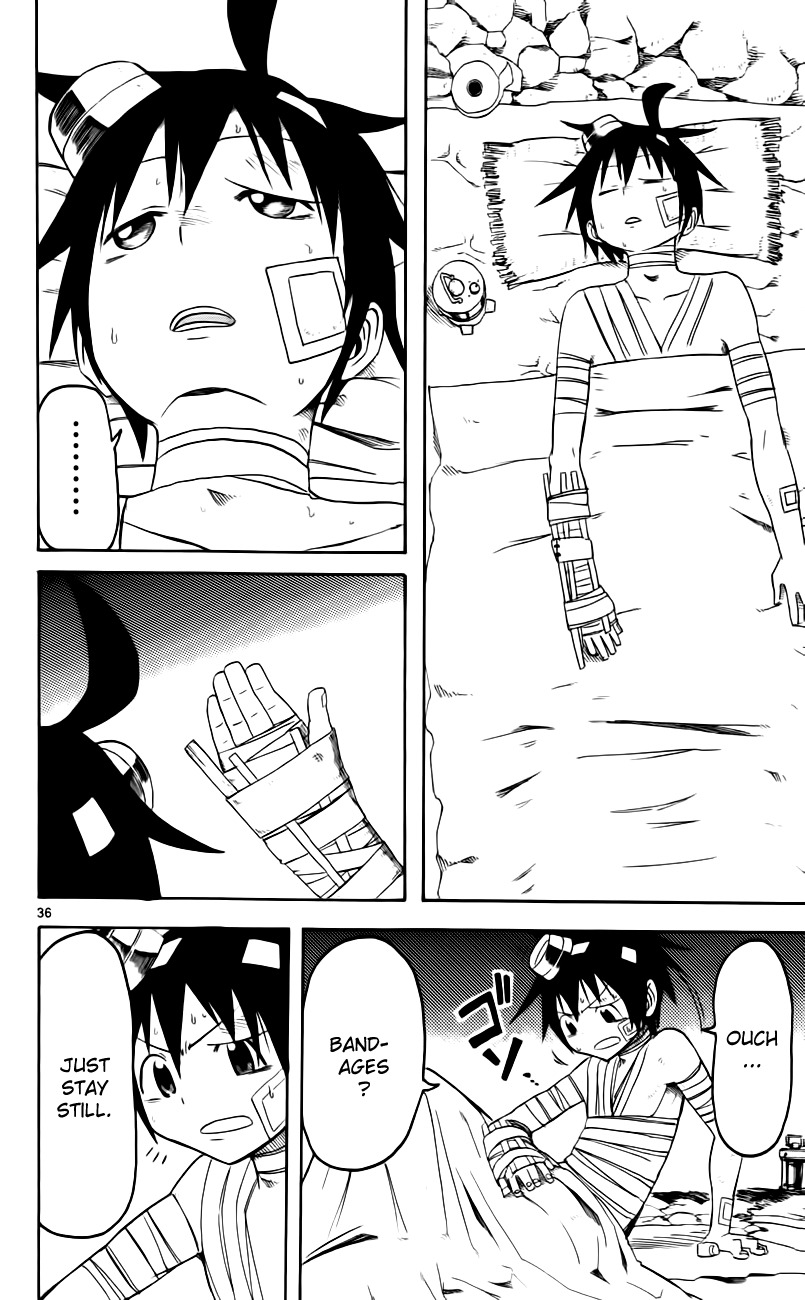 Bullet Armors Chapter 6 page 36 - Chapter 6: The Same Question