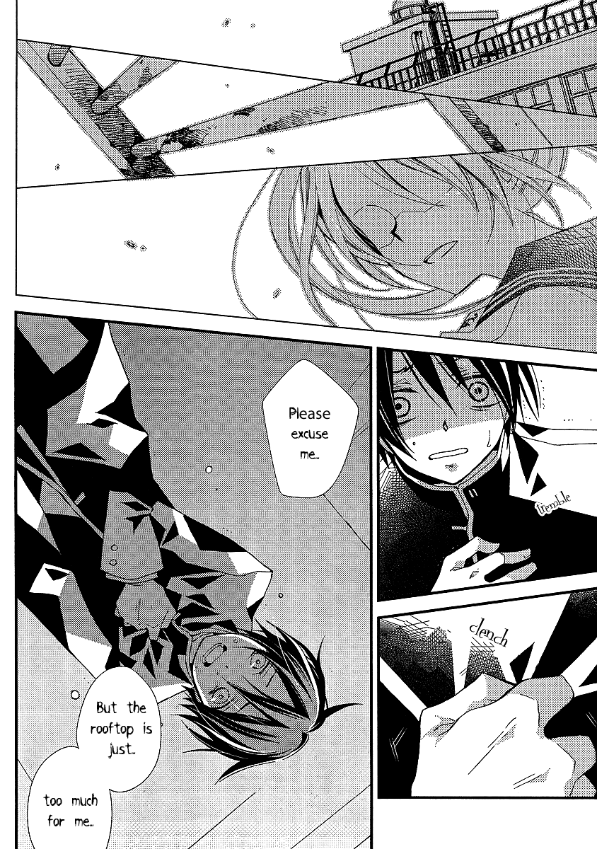 Bungaku Shoujo to Shi ni Tagari no Douke Chapter 14 page 5 - Chapter 14: The Confession on the Rooftop