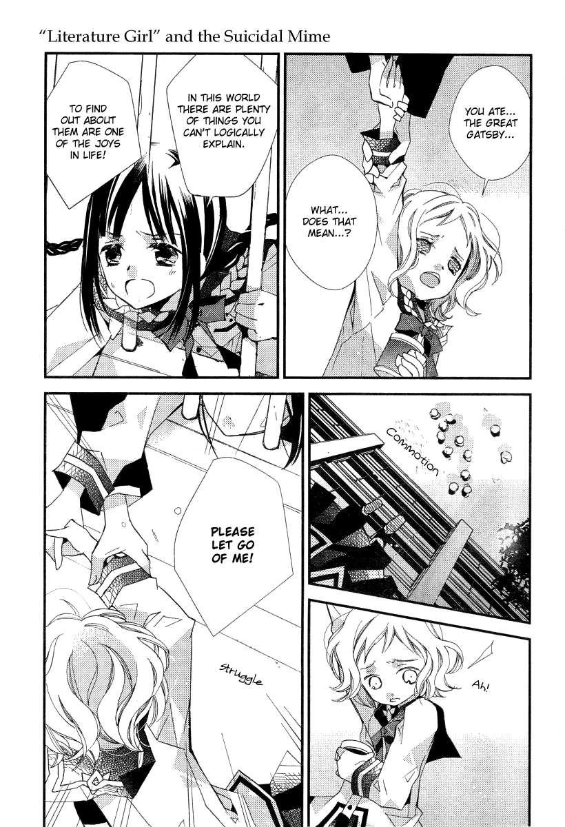 Bungaku Shoujo to Shi ni Tagari no Douke Chapter 22 page 21 - Chapter 22: Ningen Shikkaku (2nd Part)