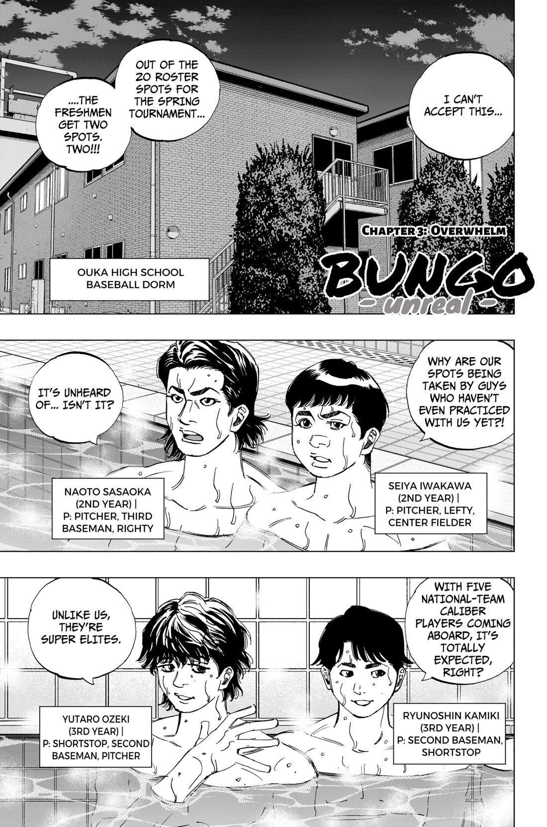 BUNGO-unreal- Chapter 3 page 1 - Chapter 3: Overwhelm
