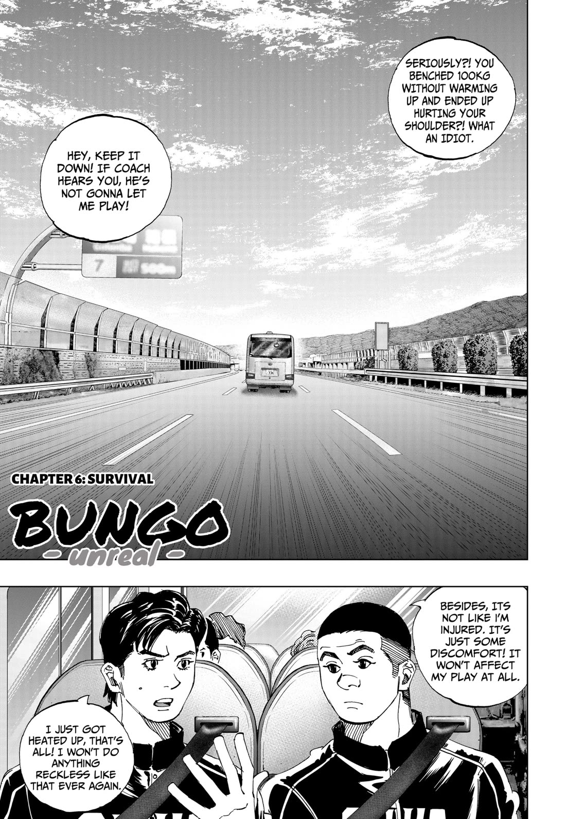 BUNGO-unreal- Chapter 6 page 1 - Chapter 6: Survival