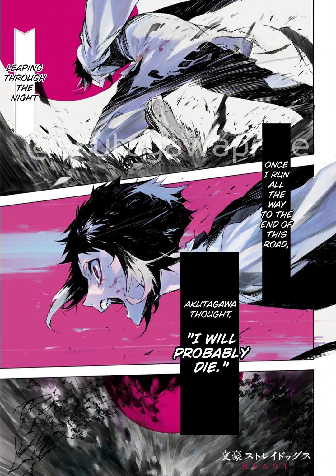 Bungou Stray Dogs Beast Chapter 1 page 1 - Chapter 1