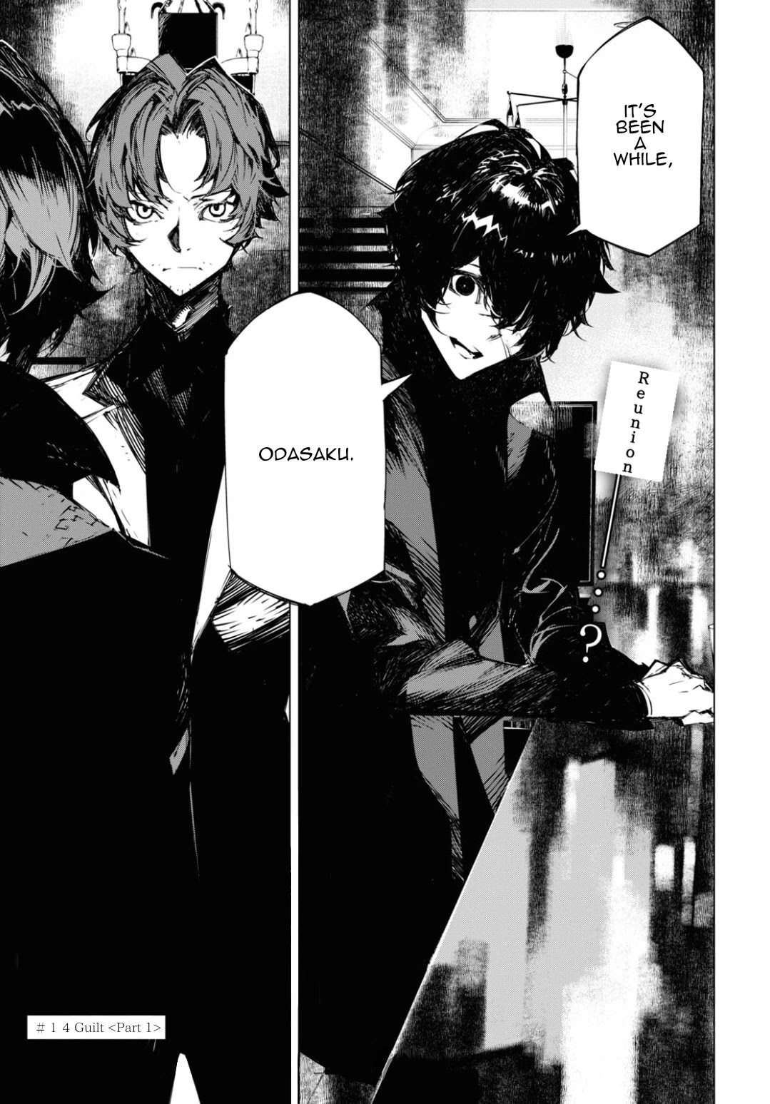 Bungou Stray Dogs Beast Chapter 14 page 1 - Chapter 14: Guilt