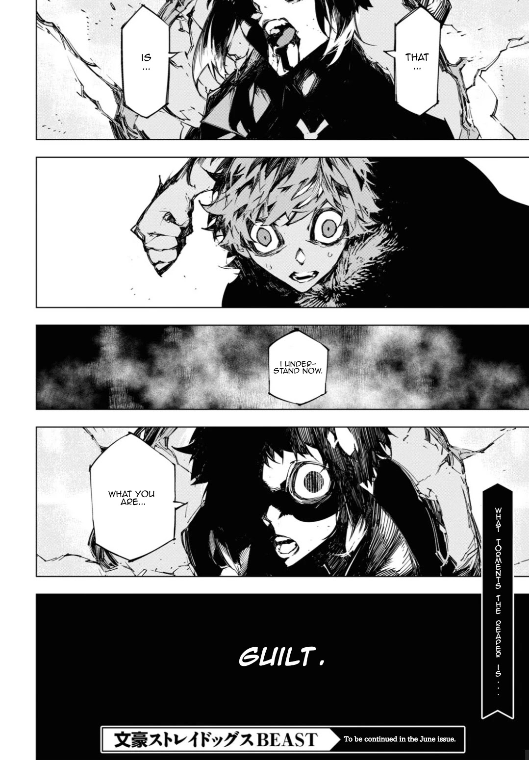 Bungou Stray Dogs Beast Chapter 14 page 22 - Chapter 14: Guilt