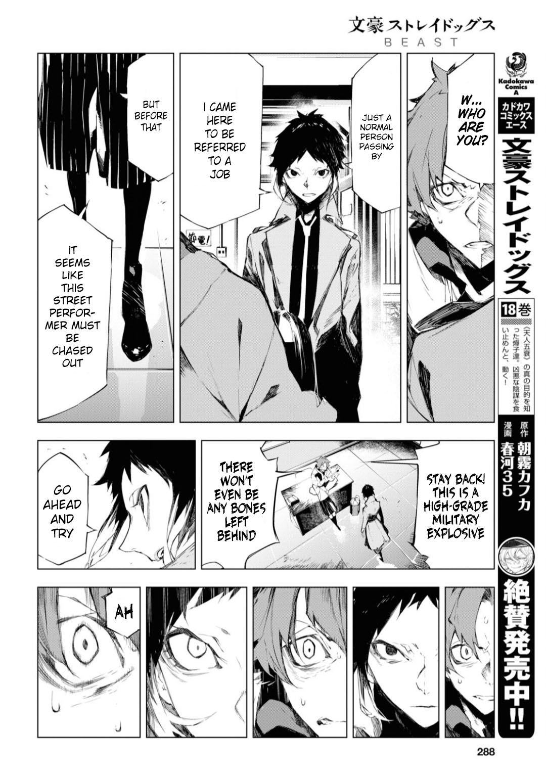 Bungou Stray Dogs Beast Chapter 2 page 10 - Chapter 2: A Certain Bomb