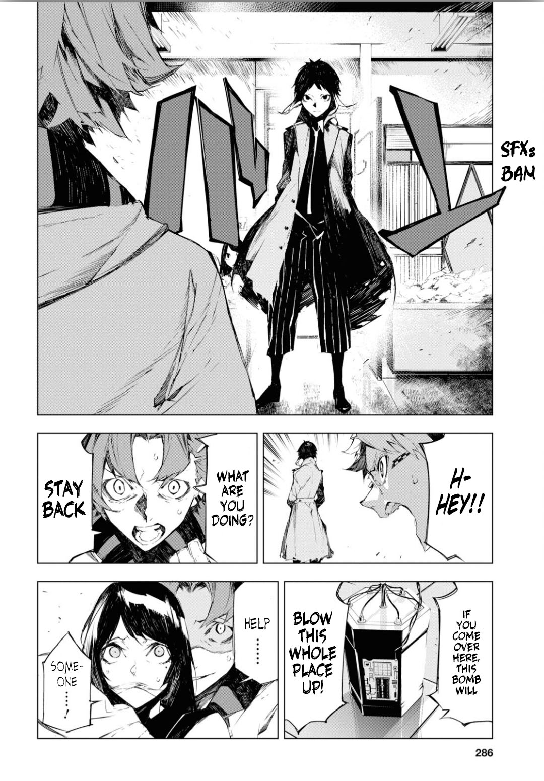 Bungou Stray Dogs Beast Chapter 2 page 8 - Chapter 2: A Certain Bomb
