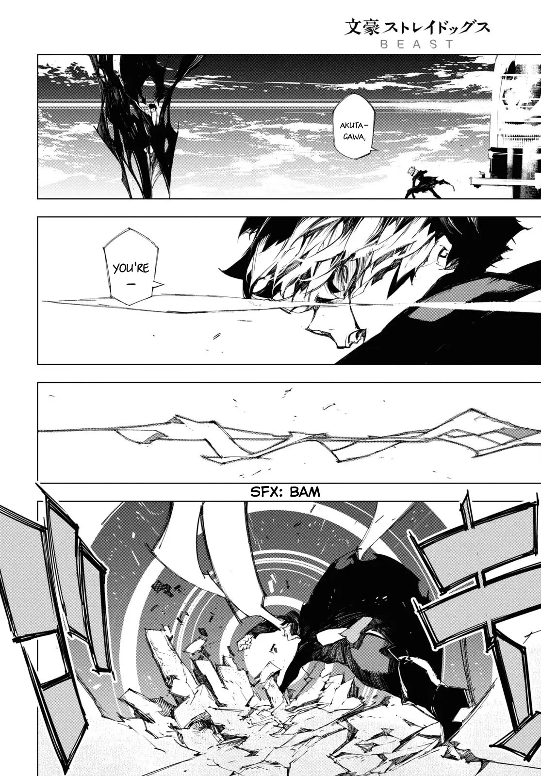 Bungou Stray Dogs Beast Chapter 20 page 14 - Chapter 20: Detective Employee