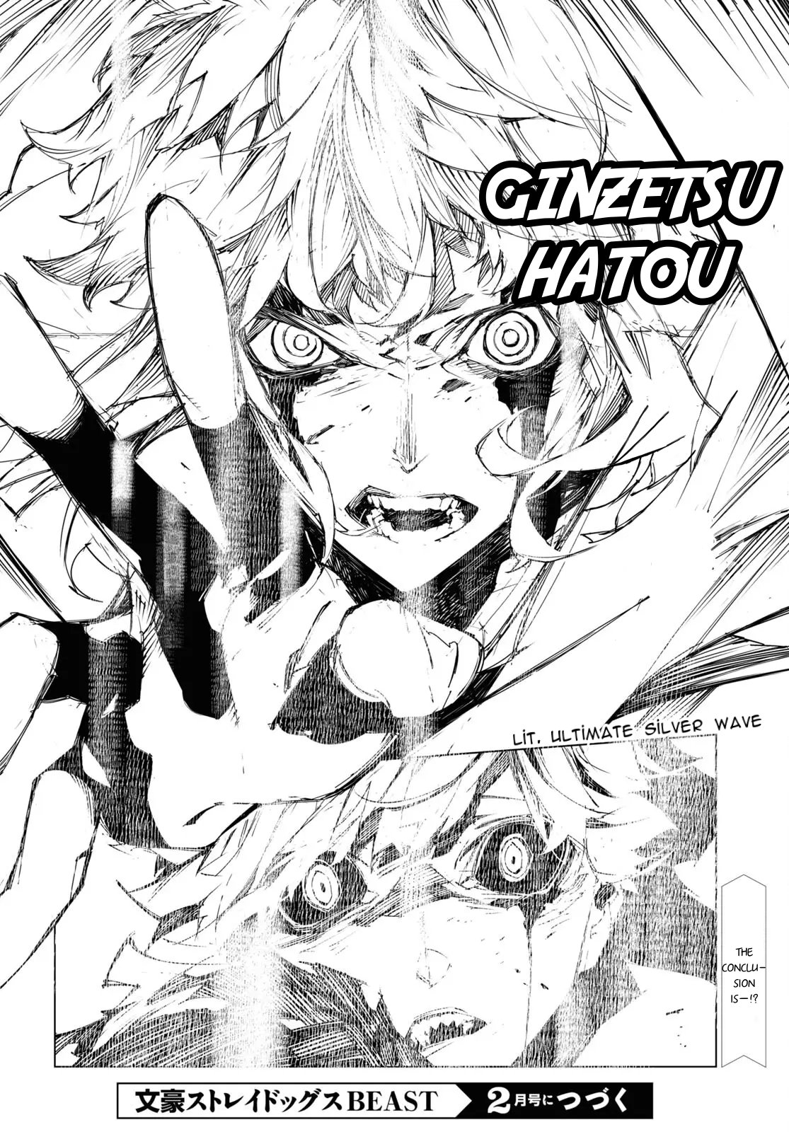 Bungou Stray Dogs Beast Chapter 20 page 38 - Chapter 20: Detective Employee