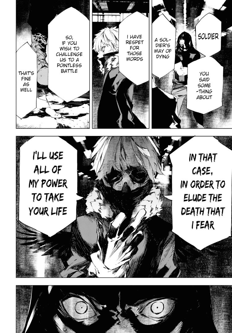 Bungou Stray Dogs Beast Chapter 3 page 22 - Chapter 3: The White Reaper