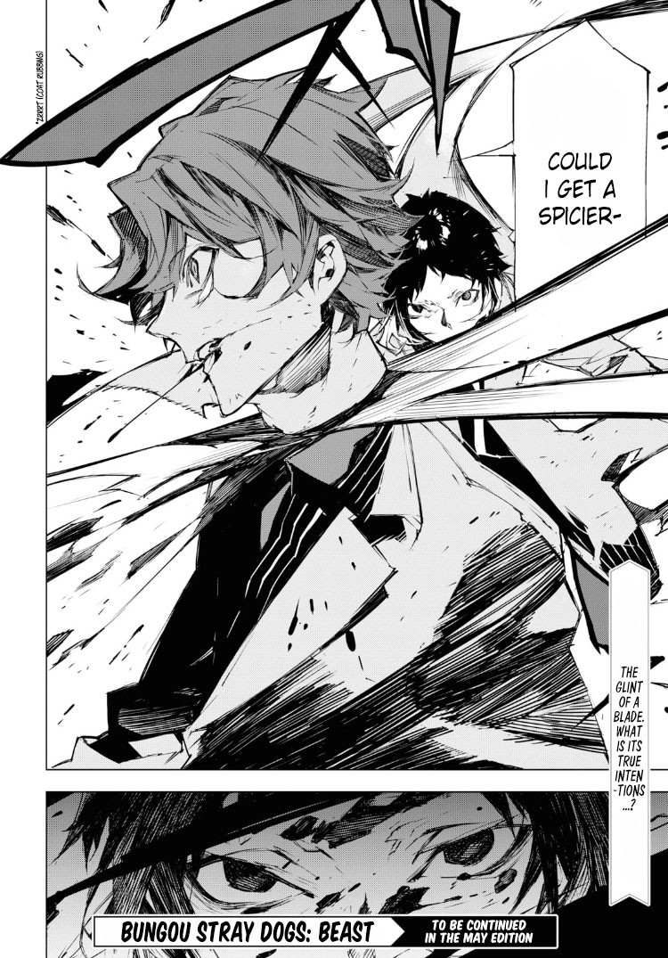 Bungou Stray Dogs Beast Chapter 3 page 40 - Chapter 3: The White Reaper
