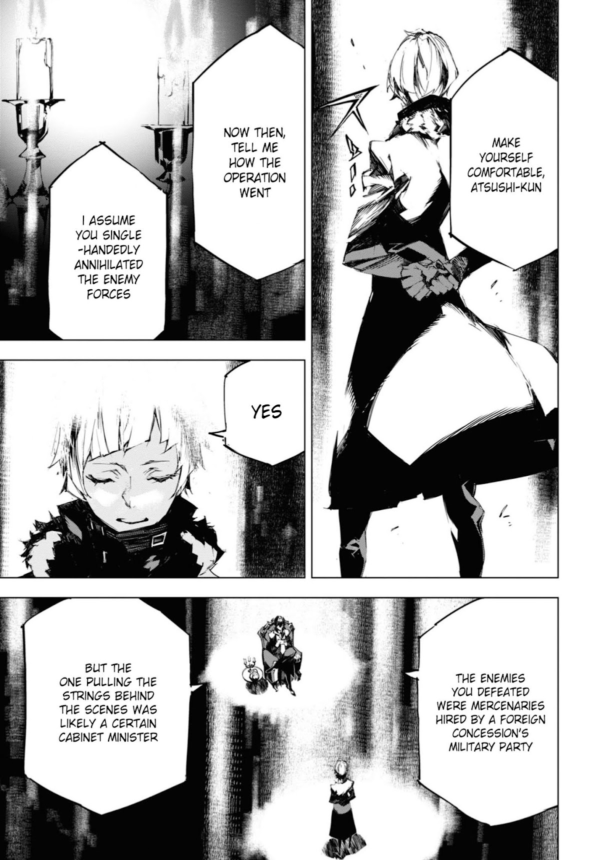 Bungou Stray Dogs Beast Chapter 4.2 page 13 - Chapter 4.2: Target