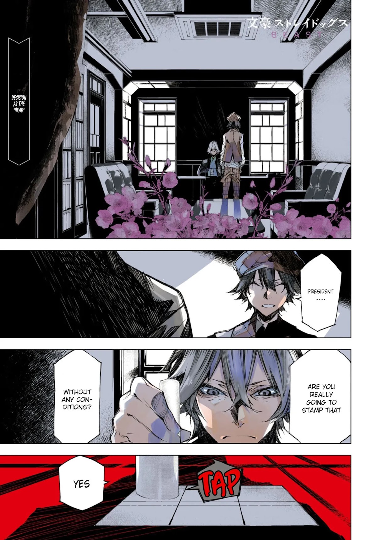 Bungou Stray Dogs Beast Chapter 5 page 1 - Chapter 5: Conditions