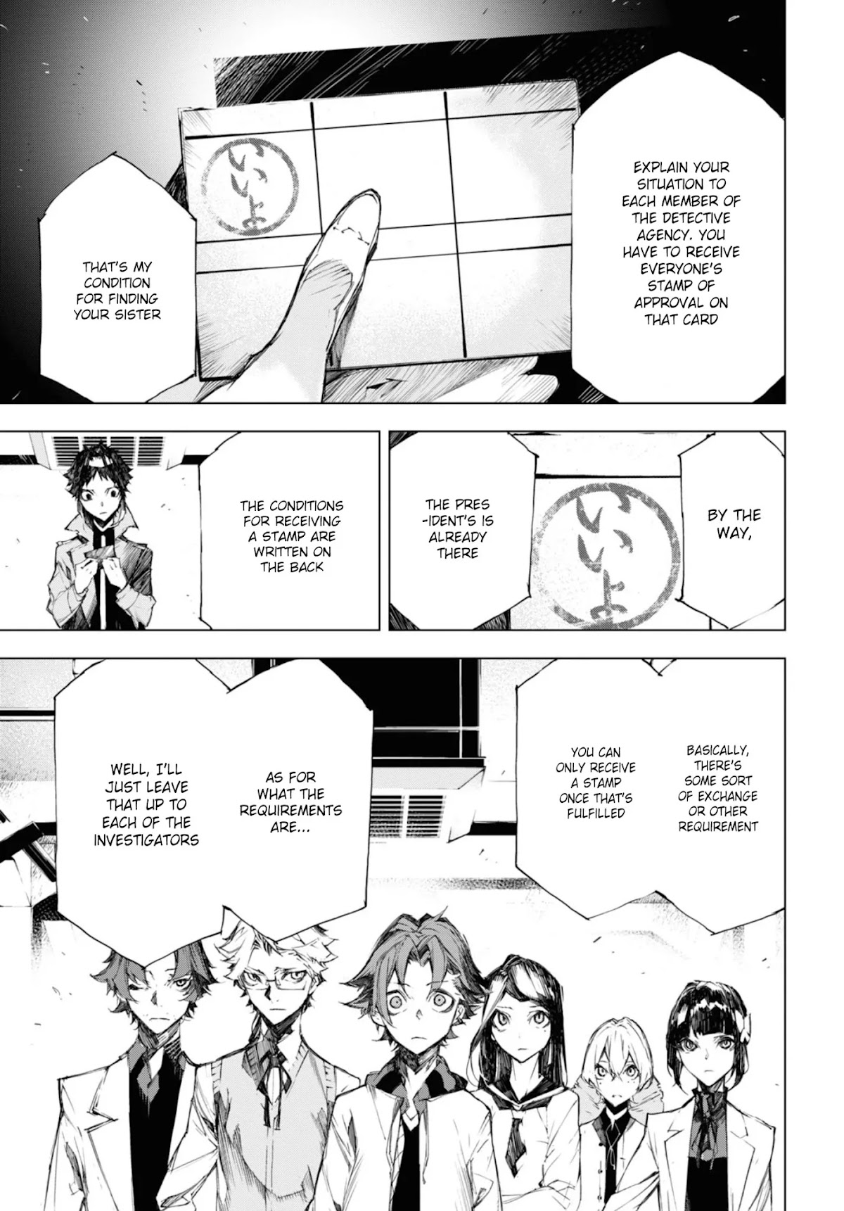 Bungou Stray Dogs Beast Chapter 5 page 15 - Chapter 5: Conditions