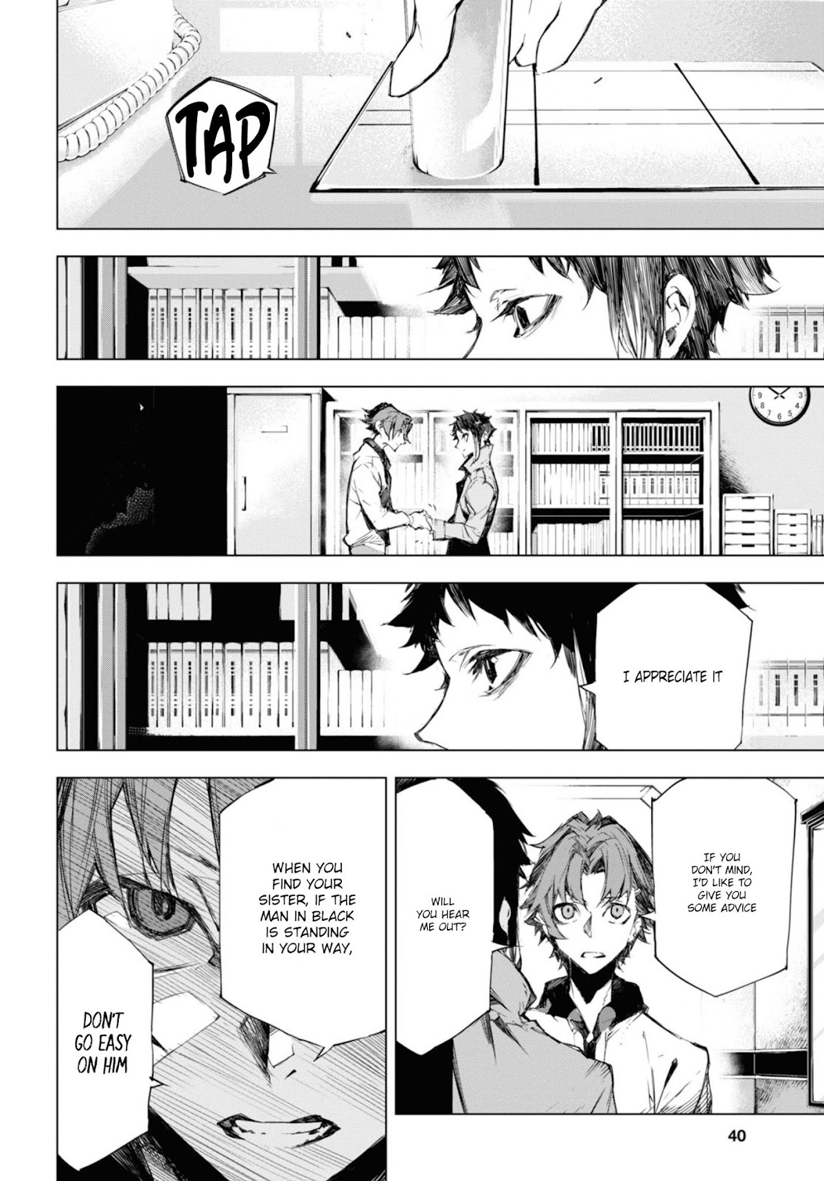 Bungou Stray Dogs Beast Chapter 5 page 22 - Chapter 5: Conditions