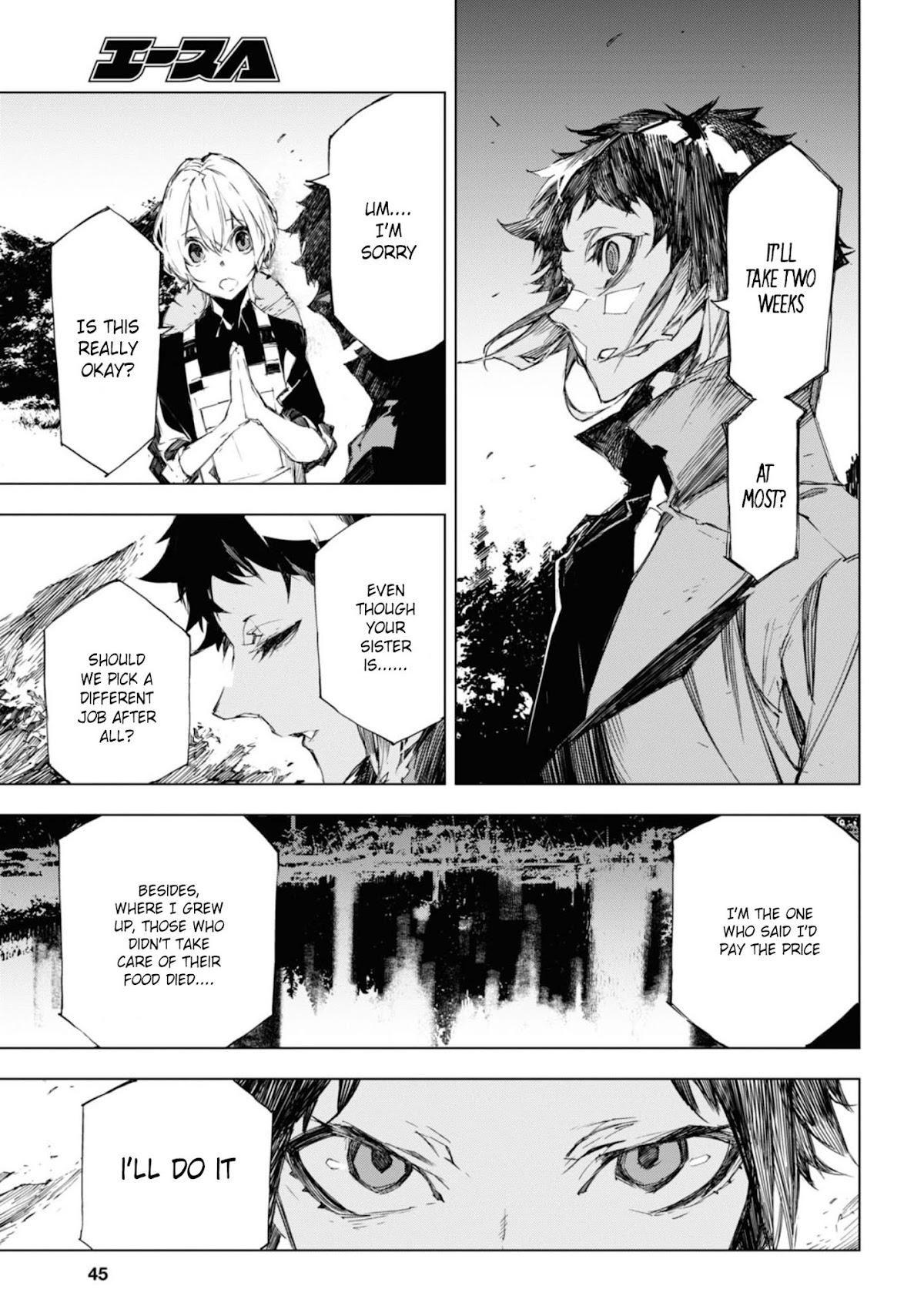 Bungou Stray Dogs Beast Chapter 5 page 27 - Chapter 5: Conditions