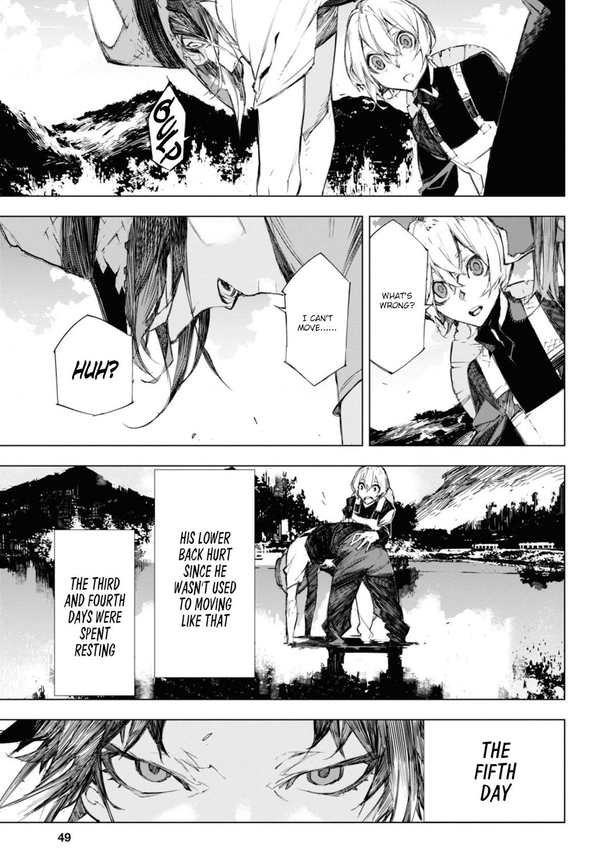 Bungou Stray Dogs Beast Chapter 5 page 31 - Chapter 5: Conditions