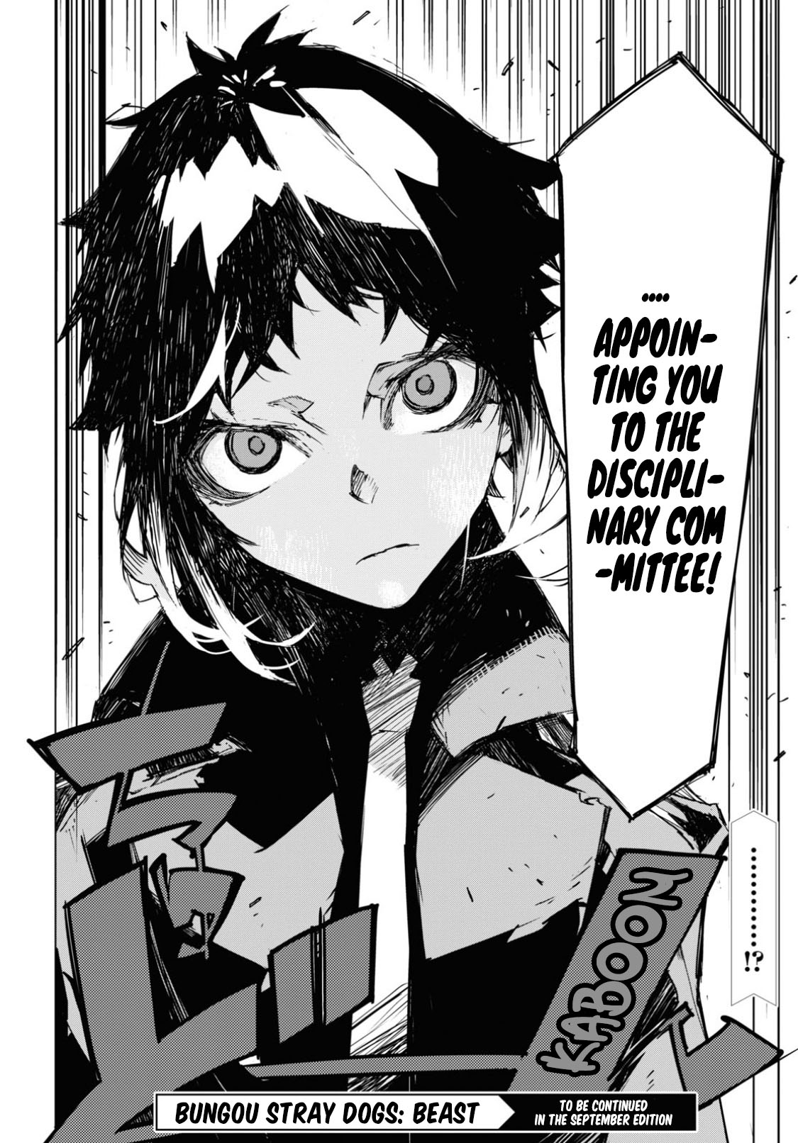 Bungou Stray Dogs Beast Chapter 6 page 25 - Chapter 6: Half