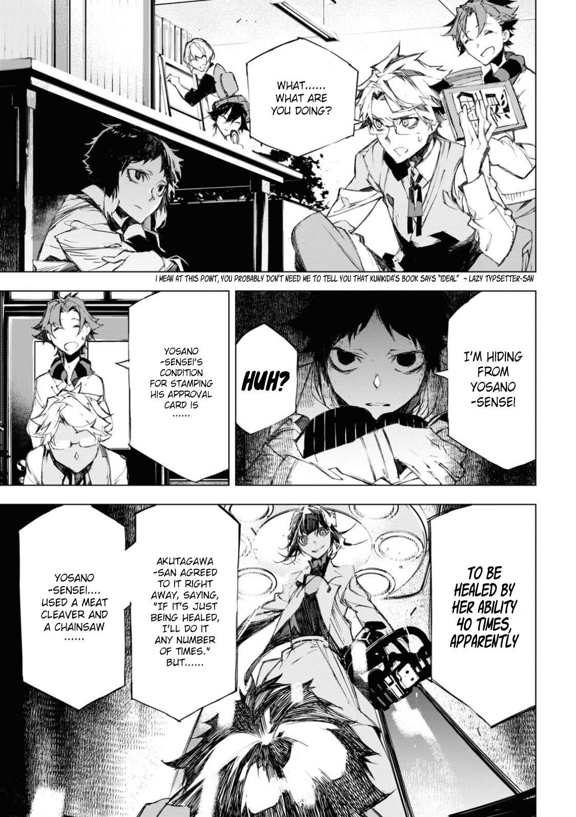 Bungou Stray Dogs Beast Chapter 7 page 20 - Chapter 7