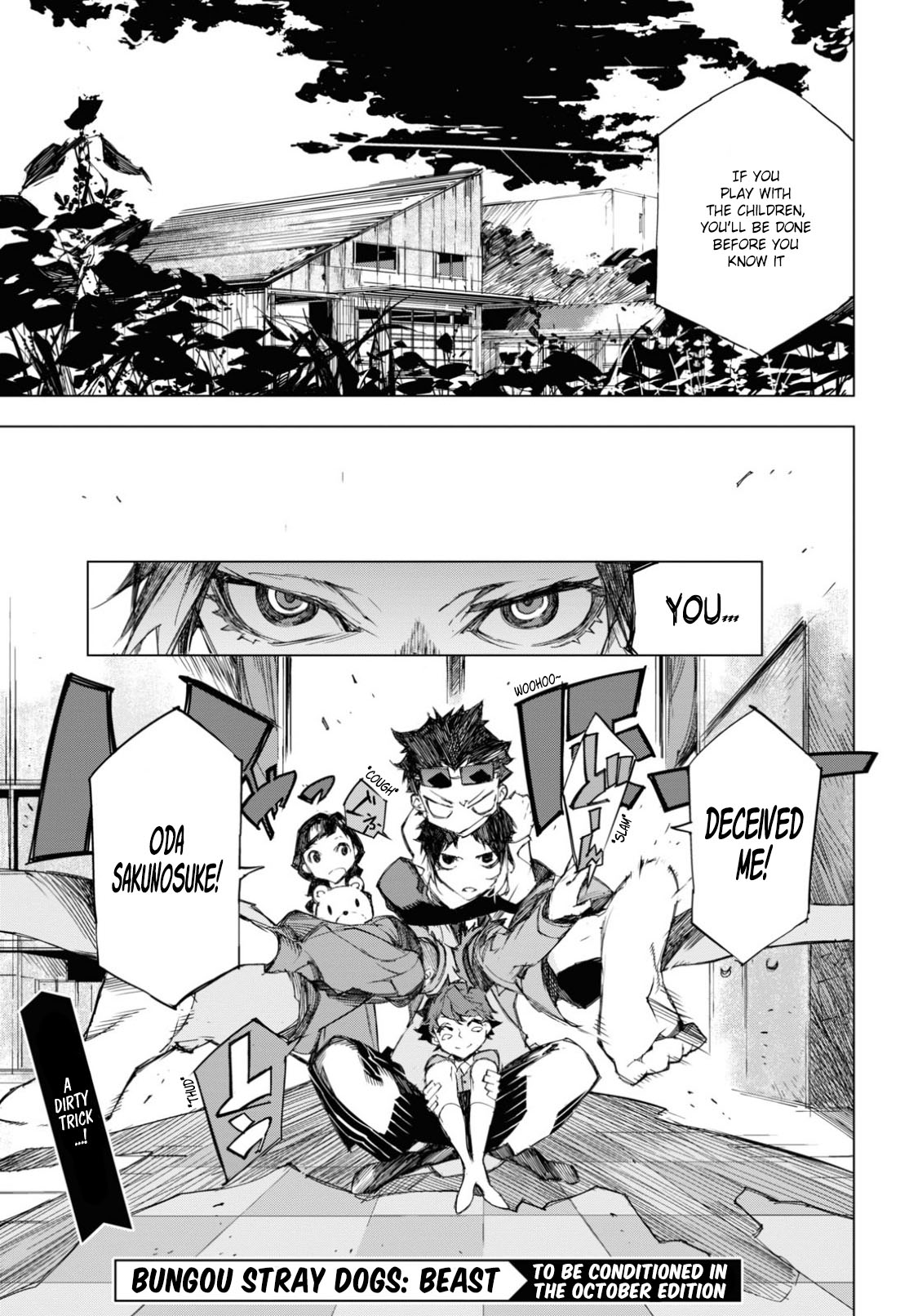 Bungou Stray Dogs Beast Chapter 7 page 37 - Chapter 7