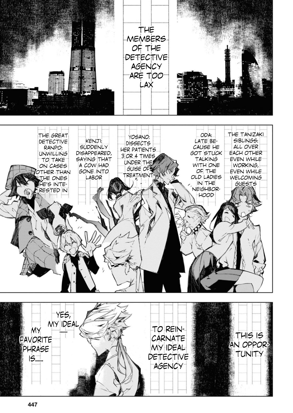 Bungou Stray Dogs Beast Chapter 7 page 8 - Chapter 7