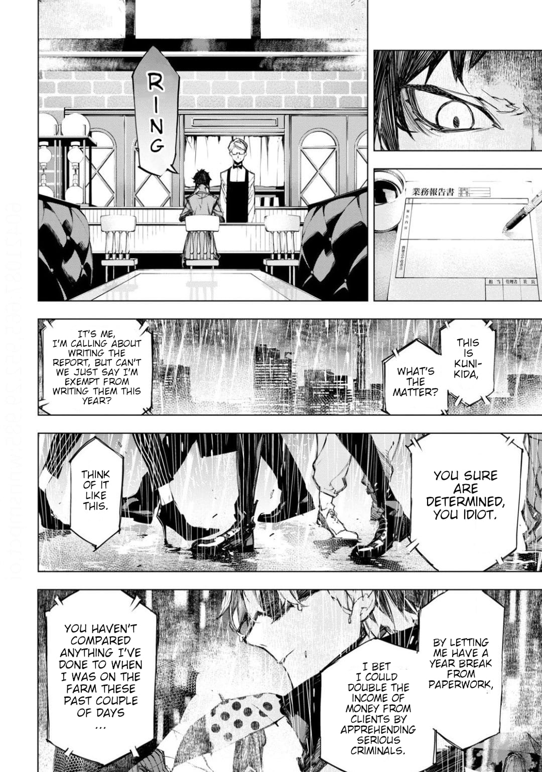 Bungou Stray Dogs Beast Chapter 8 page 34 - Chapter 8