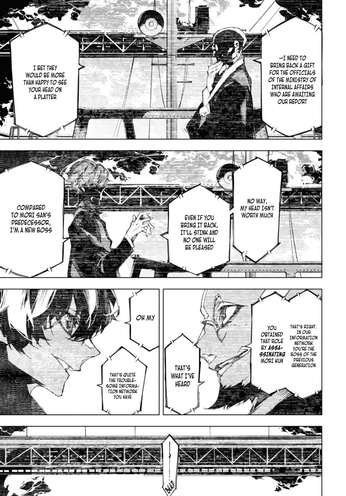Bungou Stray Dogs Beast Chapter 9.1 page 13 - Chapter 9.1