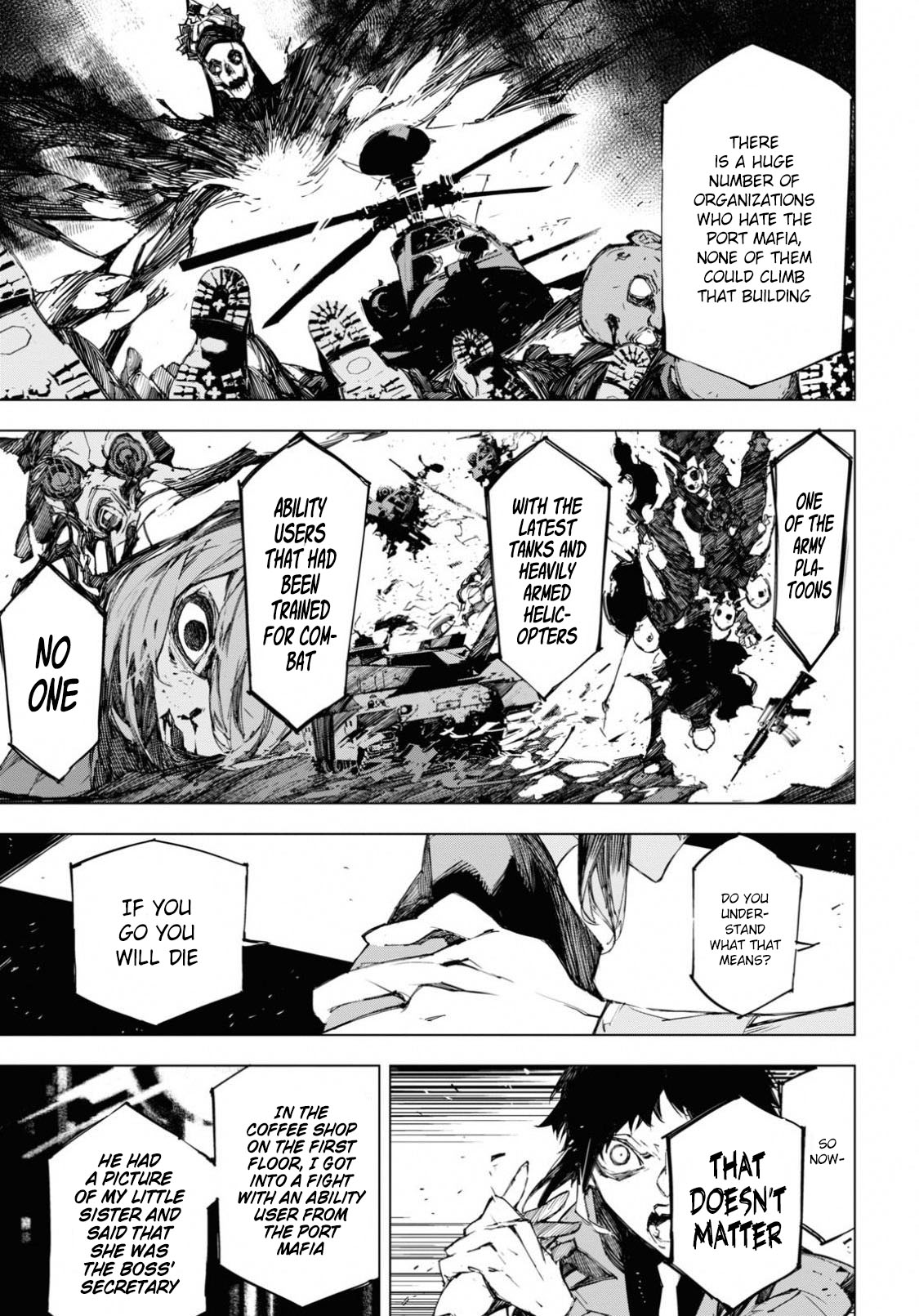 Bungou Stray Dogs Beast Chapter 9.1 page 17 - Chapter 9.1